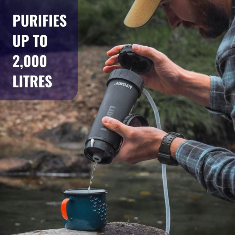 Filtre et bouteille de nettoyage Liberty™, LifeSaver