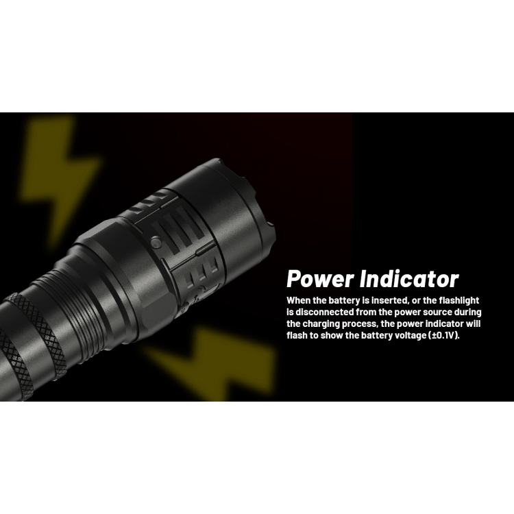 Lampe de poche tactique P23i Luminus SFT-70 LED, Nitecore, 3000 lm
