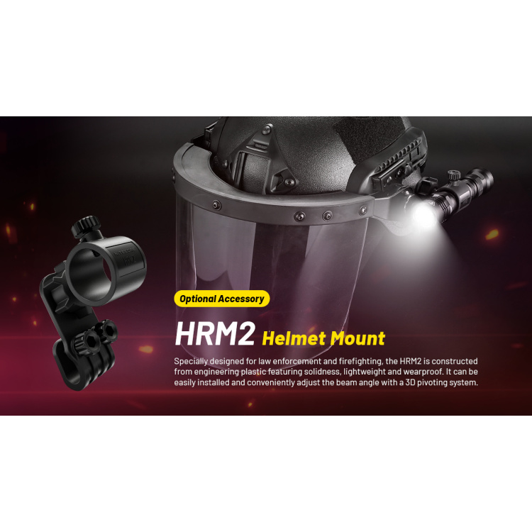Lampe de poche tactique P23i Luminus SFT-70 LED, Nitecore, 3000 lm