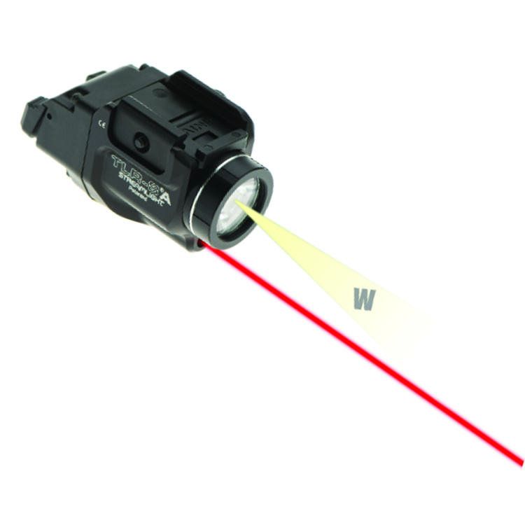 Lampe à l&#039;accrochage Streamlight TLR-8 A avec commutateurs améliorés, 500 lm, laser rouge