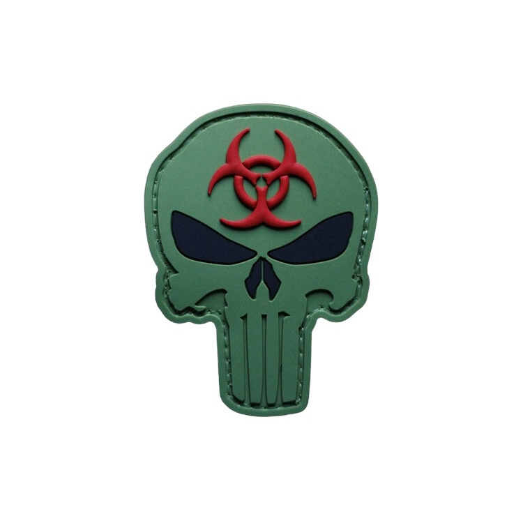 PVC patch Punisher Biohazard