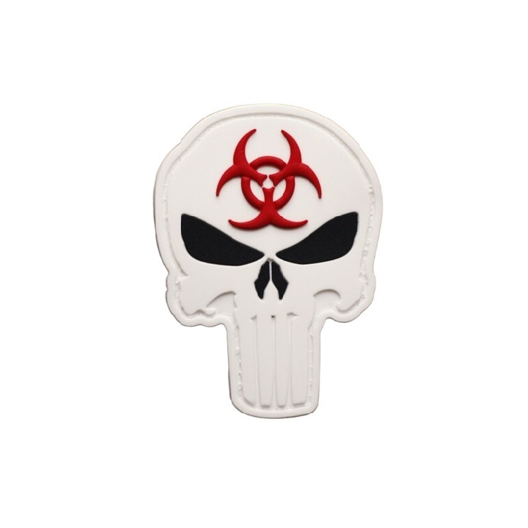 PVC patch Punisher Biohazard