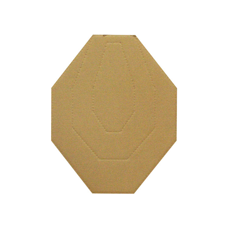 Cible IPSC, 4SHOOTERS, marron-blanc, perforation sur le côté marron, 50 pcs