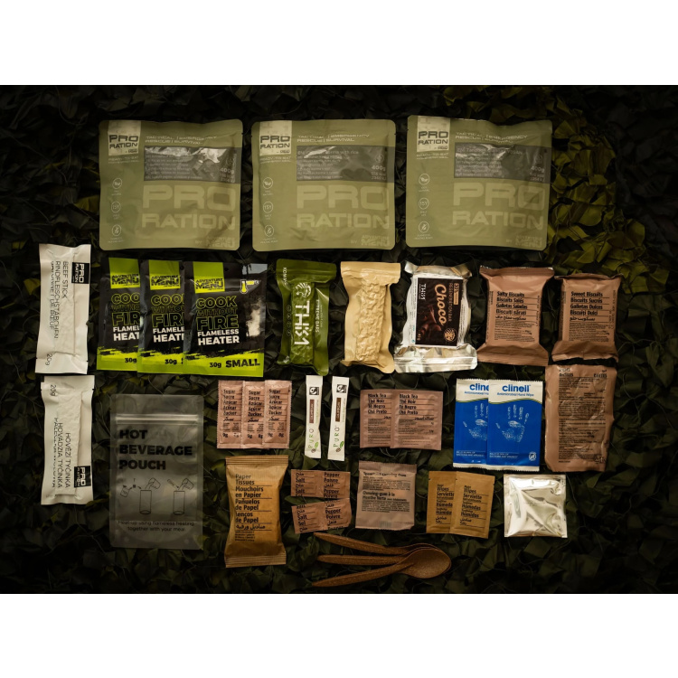Ration Tactique Ultimate Menu, Full Day, PRO-RATION - Full Day Menu 4