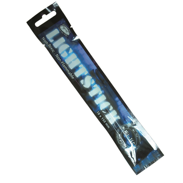 Bâton lumineux Lightstick fin, 1 x 15 cm, 8-12 h, bleu, Mil-Tec