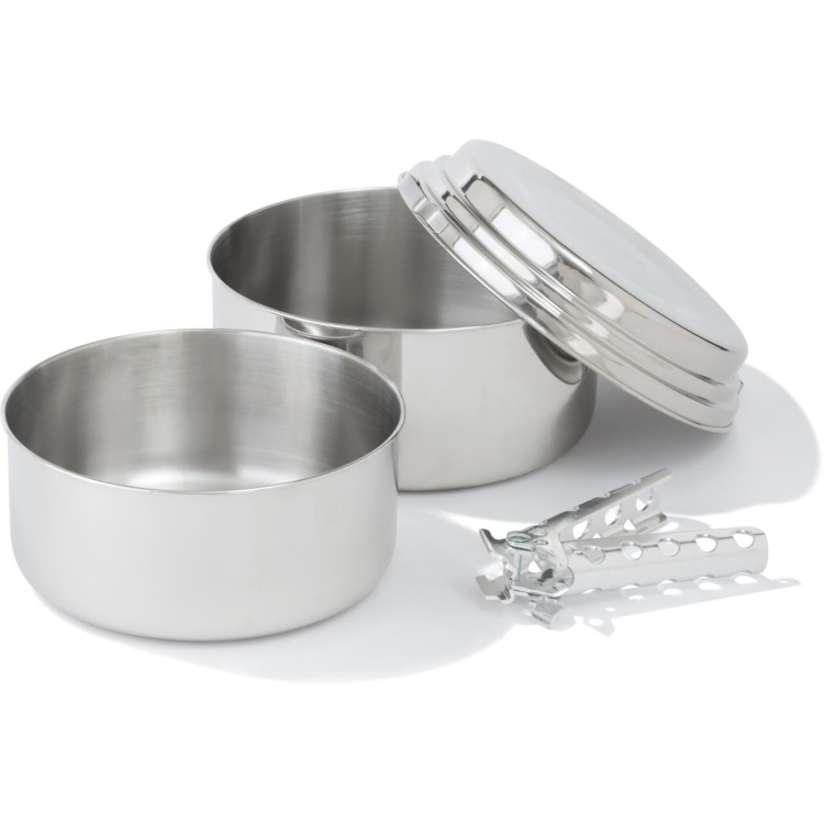 Čtyřdílná nerezová sada nádobí Alpine 2 Pot Set