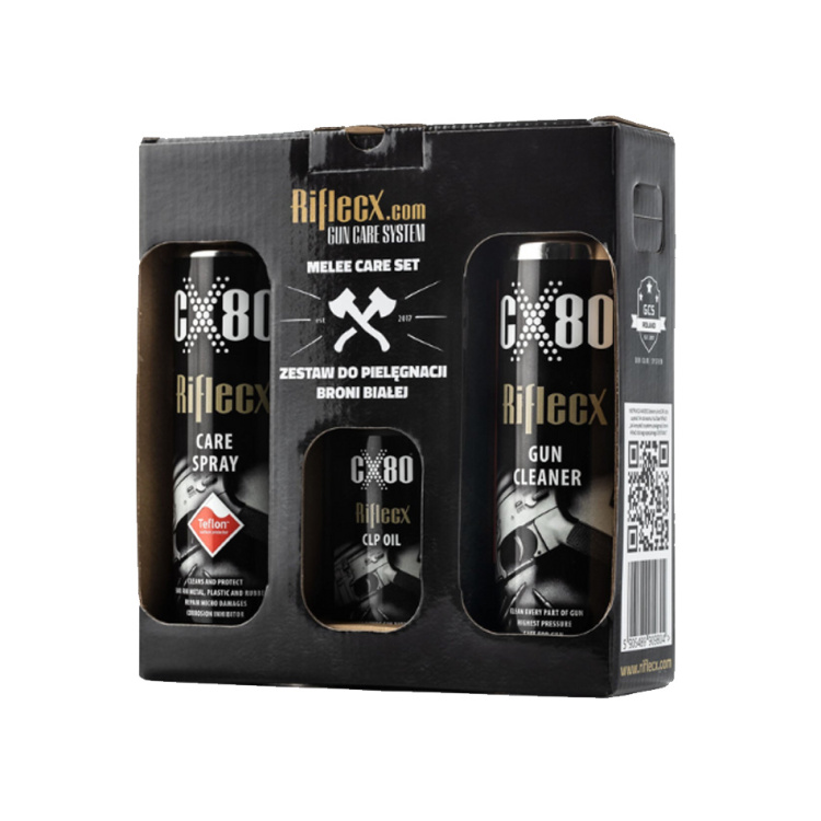 Kit d'entretien de couteaux et d'outils Melee Set, Riflecx