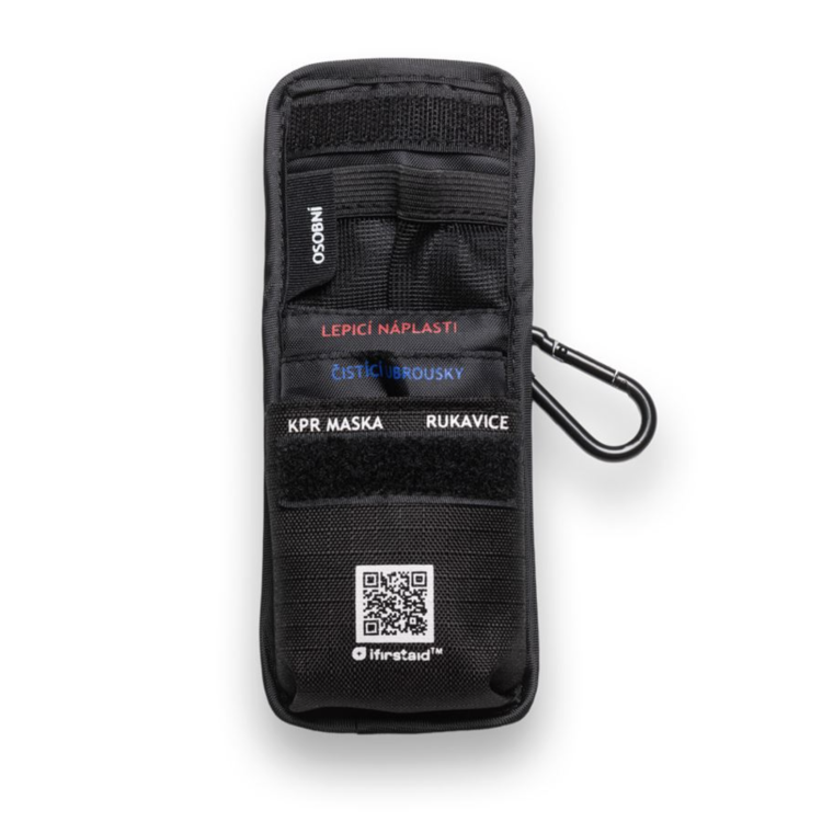 Trousse de premiers secours compacte pour la réanimation cardio-respiratoire (RCR First Aid Kit Pocket CPR, Survival