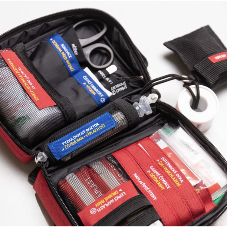 Trousse de premiers secours compacte First Aid Kit Small, Survival