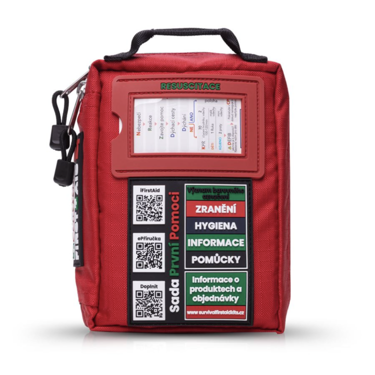 Trousse de premiers secours compacte First Aid Kit Small, Survival