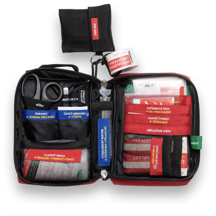 Trousse de premiers secours compacte First Aid Kit Small, Survival