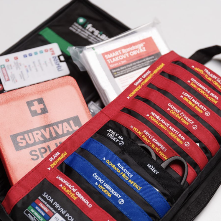 Trousse de premiers secours ultra-mince First Aid Kit Slimline, Survival