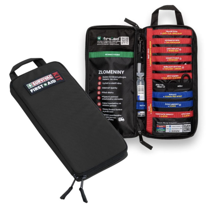 Trousse de premiers secours ultra-mince First Aid Kit Slimline, Survival