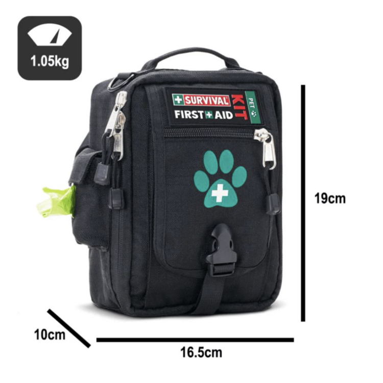 First Aid Kit Pet pour voyager avec un chien, Survival