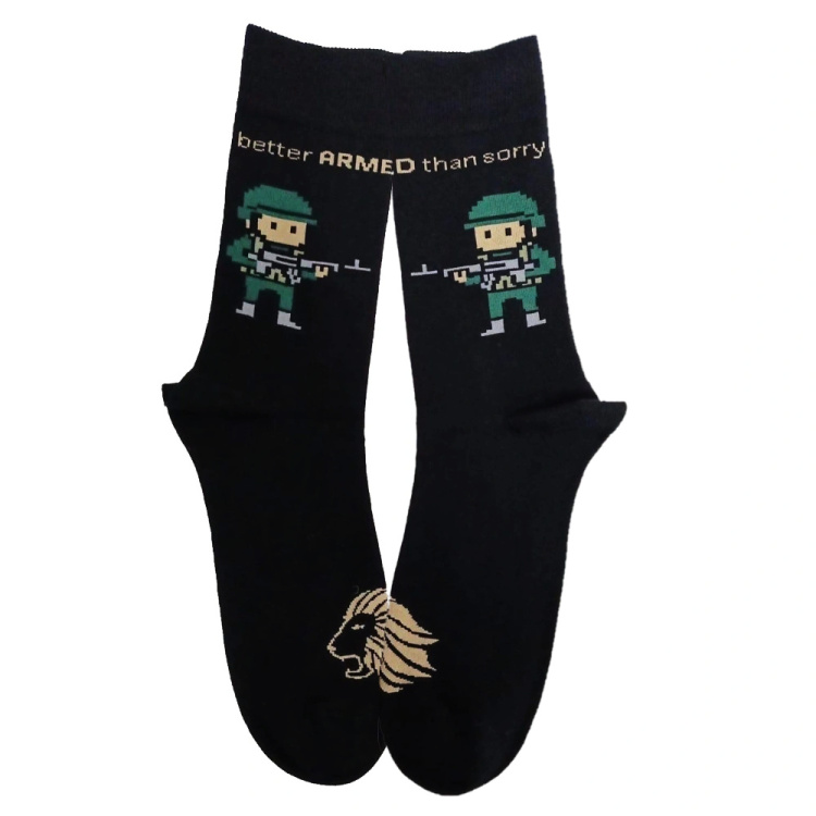 Chaussettes Better Armed Than Sorry, Armed