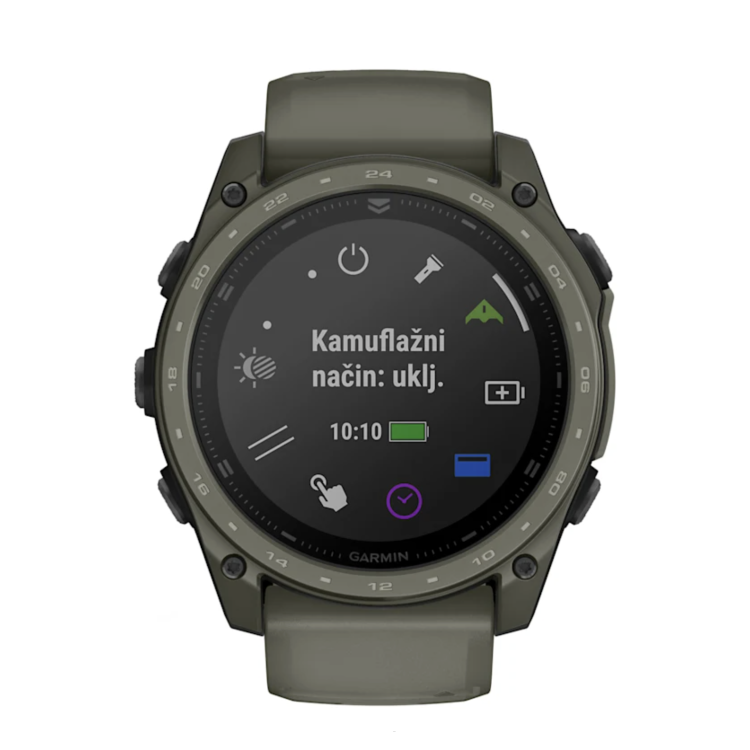 Montre connectée tactique Tactix 8 AMOLED, Garmin, 51 mm
