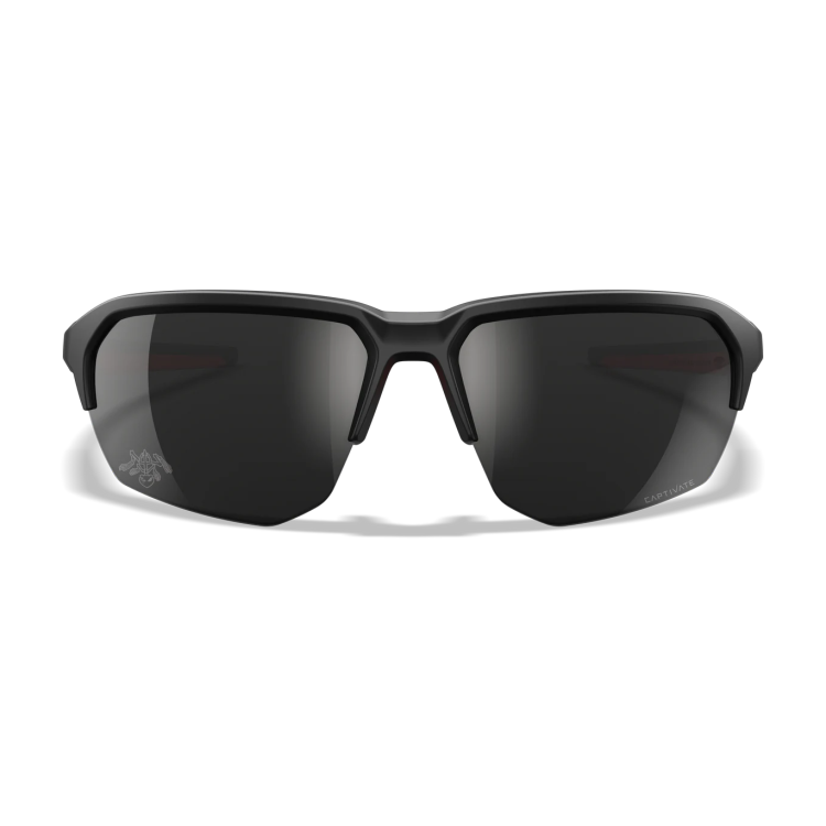 Lunettes balistiques WX JAKL, Wiley X®, Noires/Rouges, Captivate™ Black Mirror, American Sniper Signature Series