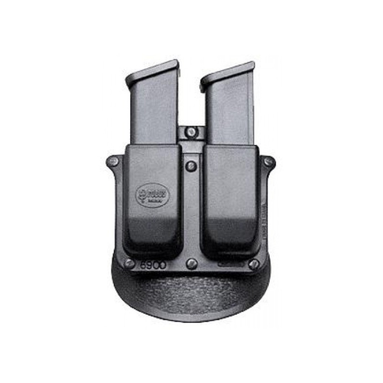 Étui pour 2 chargeurs double rangée Glock, avec pagaie rotative, de la marque Fobus.