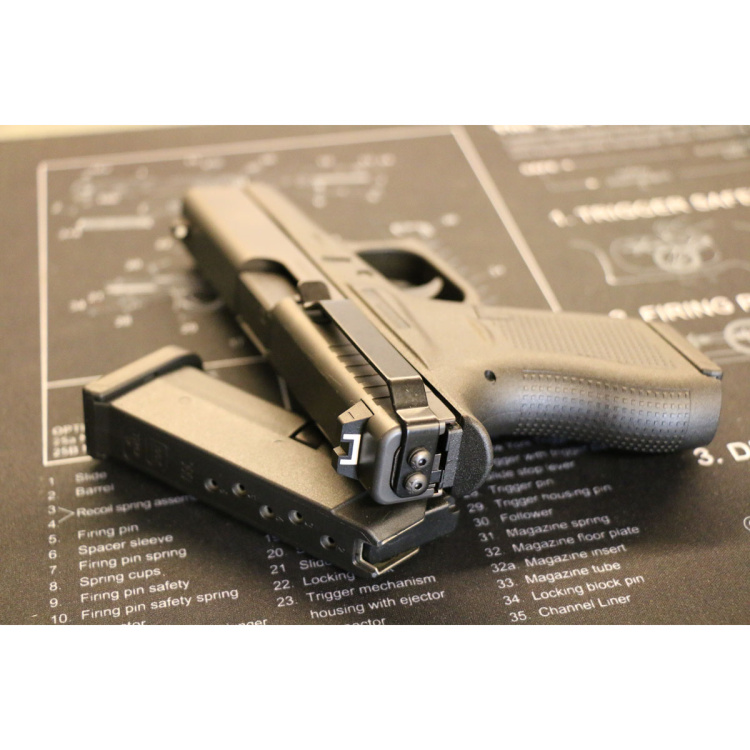 Clipdraw clip pour le port dissimulé d&#039;un pistolet Glock 42