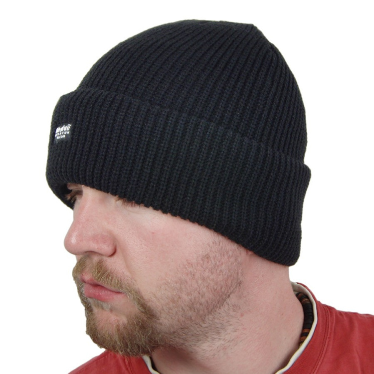 Bonnet d&#039;hiver tricoté Thinsulate, Mil-Tec, noir
