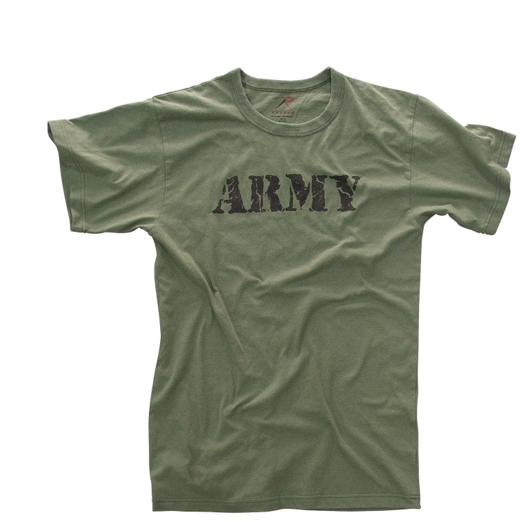 T-shirt homme Army, Rothco, olive