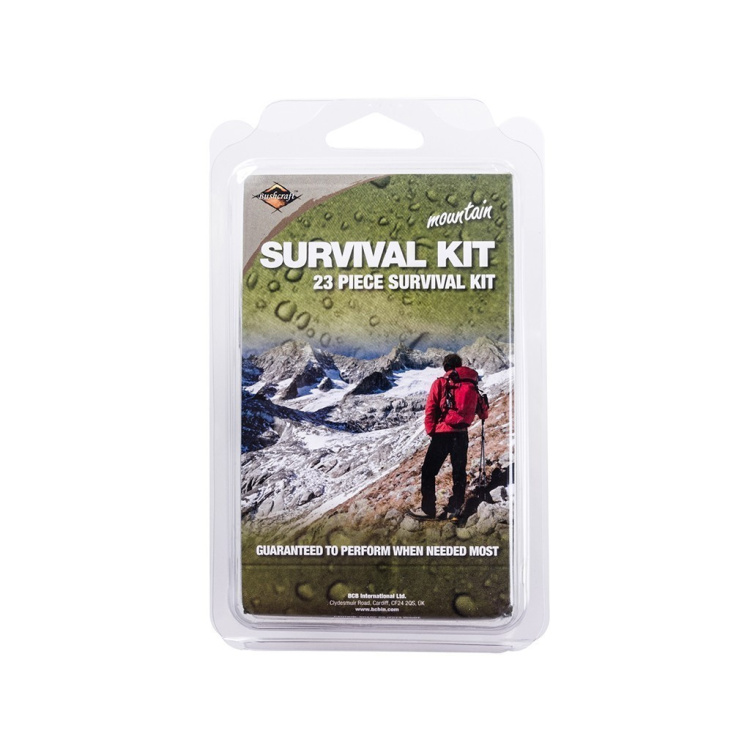 Boîte de survie Mountain Survival Tin, BCB