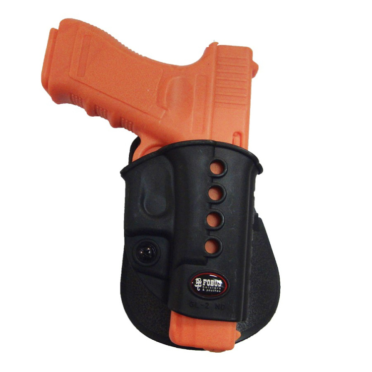 Holster pour pistolet Glock 17 et Glock 19, paddle rotatif, Fobus