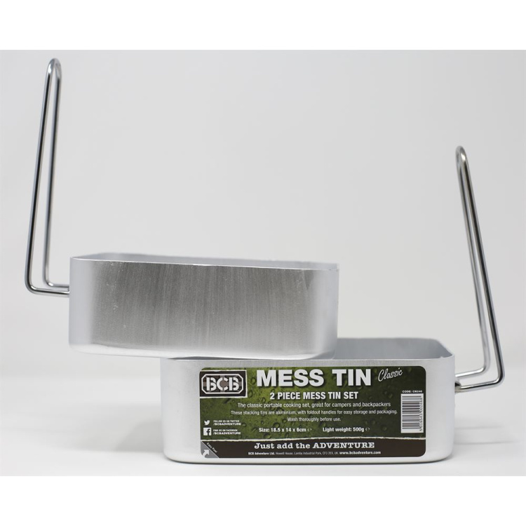 Ustensiles de cuisine deux pièces Mess Tin, BCB