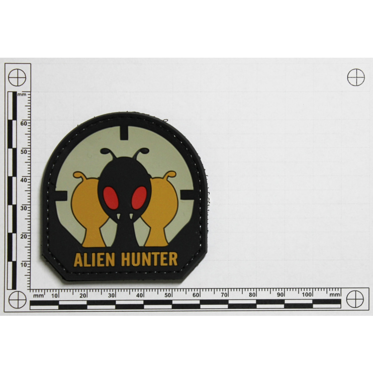 Écusson PVC Alien Hunter