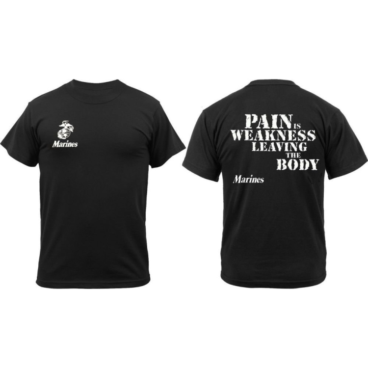 T-Shirt Pain Is Weakness, Rothco