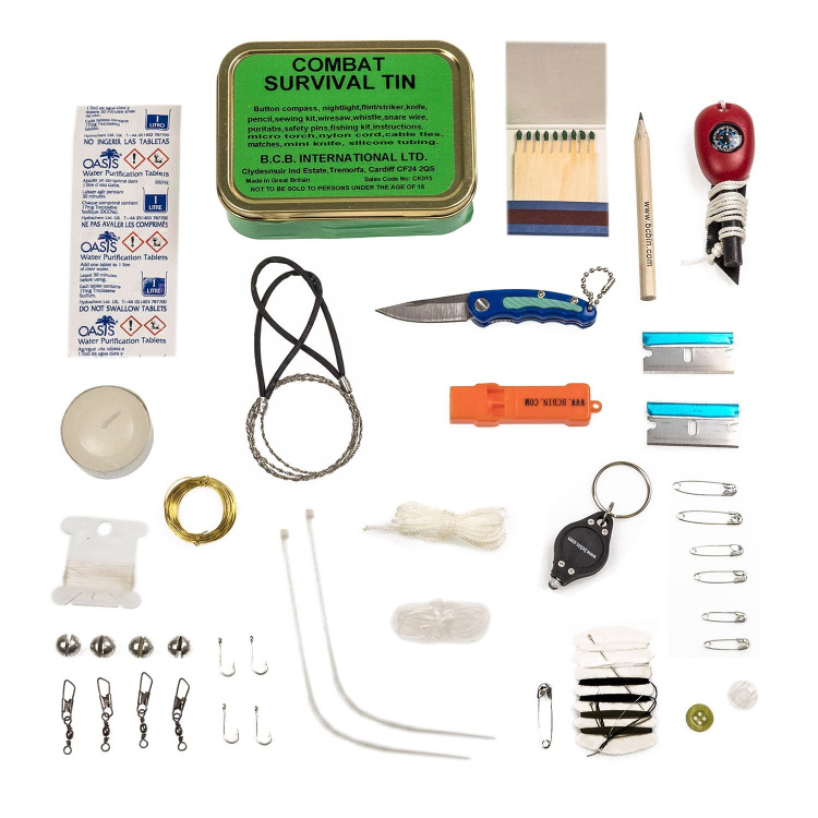 Boîte de survie Combat Survival Kit, BCB