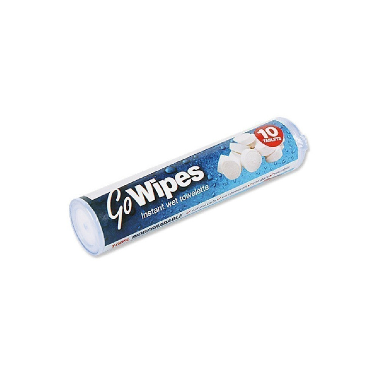 Serviettes compactes Go Wipes, BCB