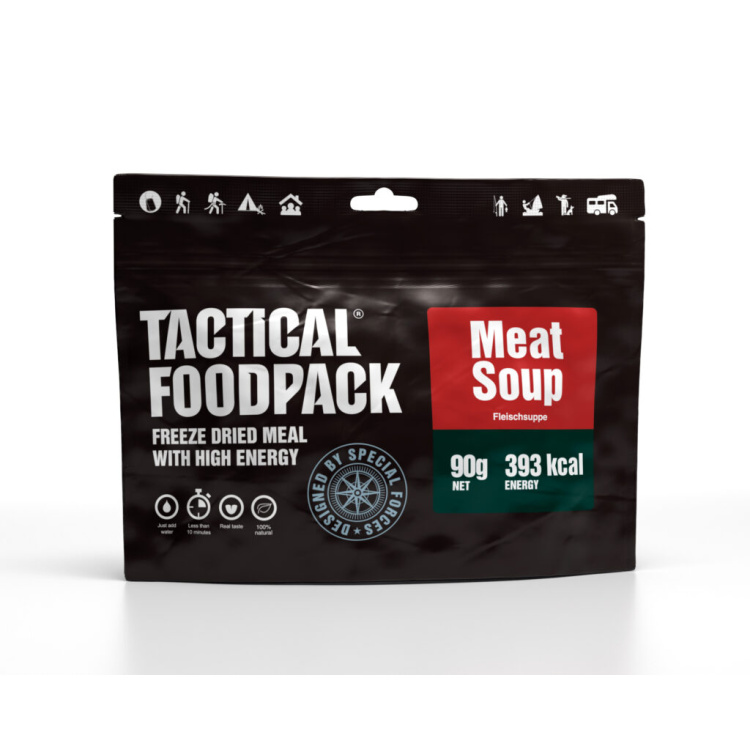 Nourriture déshydratée - soupe de viande, Tactical Foodpack