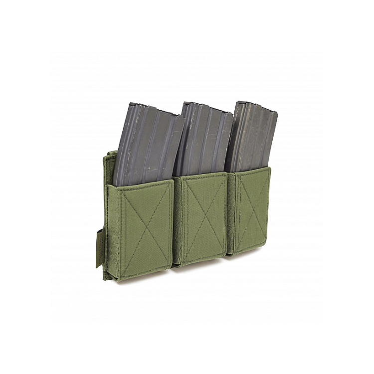 Triple étui flexible pour les chargeurs M4 / AR 15, Warrior