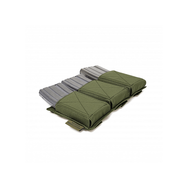 Triple étui flexible pour les chargeurs M4 / AR 15, Warrior