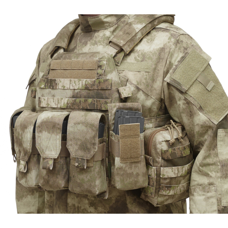 Porte-plaque DCS Elite Ops avec pochettes, Warrior