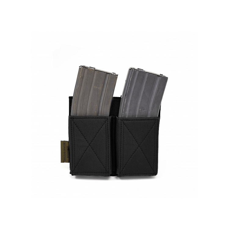 Double étui flexible pour les chargeurs AR15 a AK/SA58, Warrior