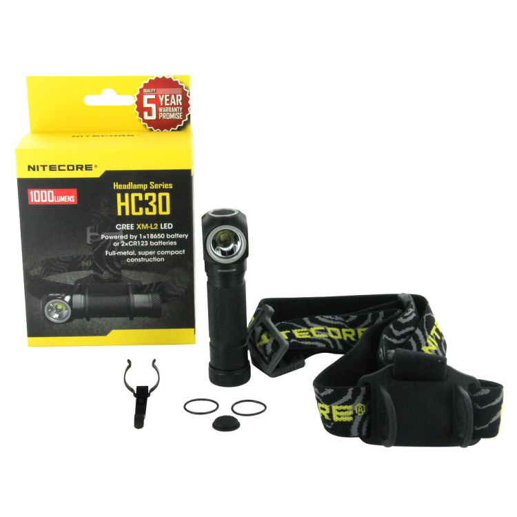 Lampe frontale NiteCore HC30, 900 Lumens