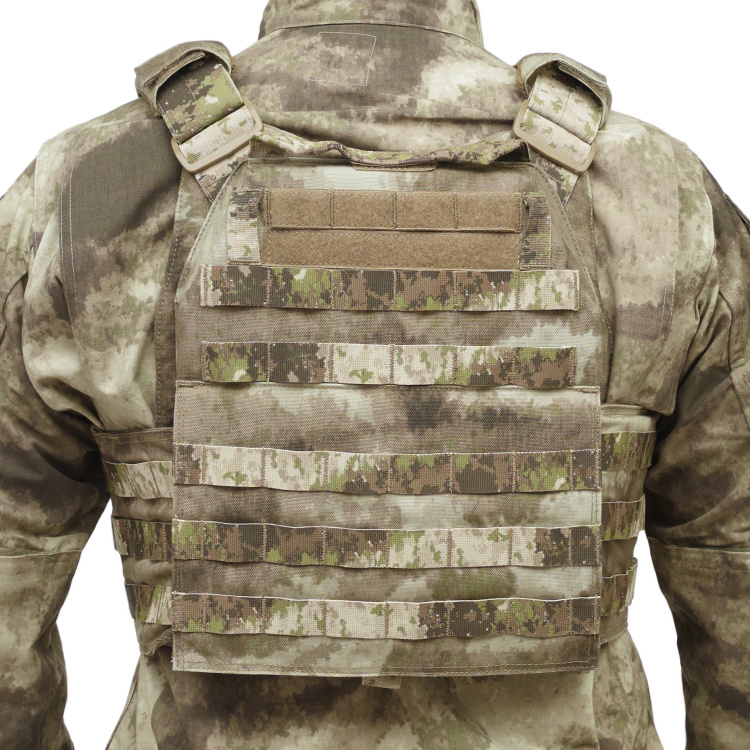Porte-plaque DCS Elite Ops sans pochettes, Warrior