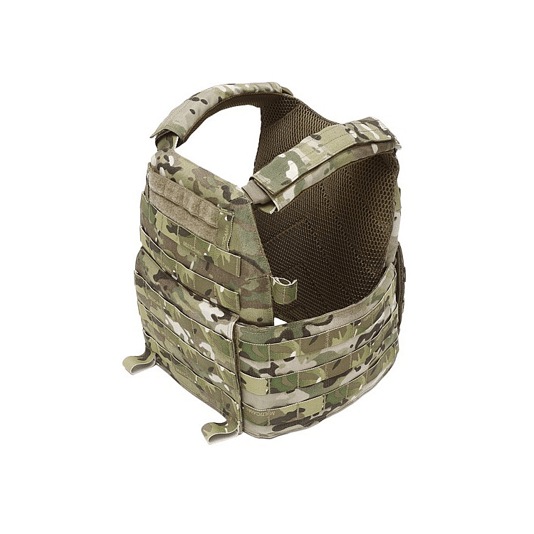 Porte-plaque DCS Elite Ops sans pochettes, Warrior