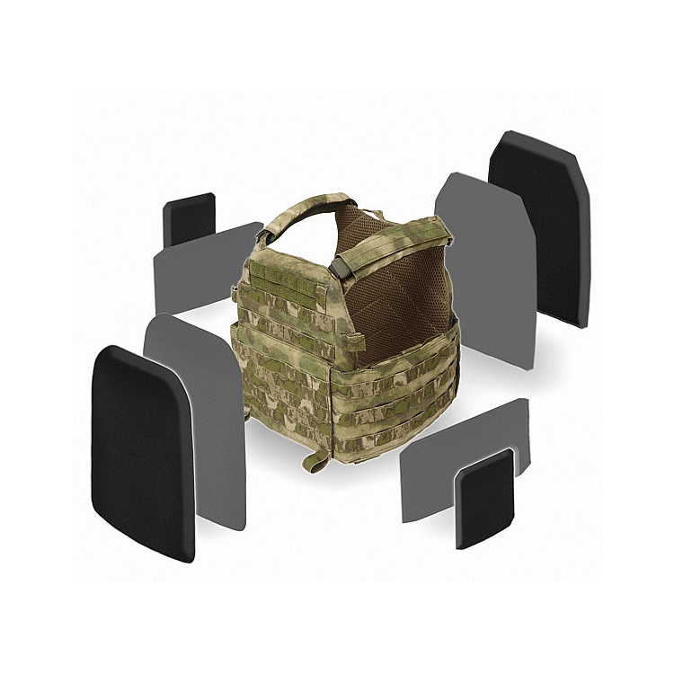 Porte-plaque DCS Elite Ops sans pochettes, Warrior