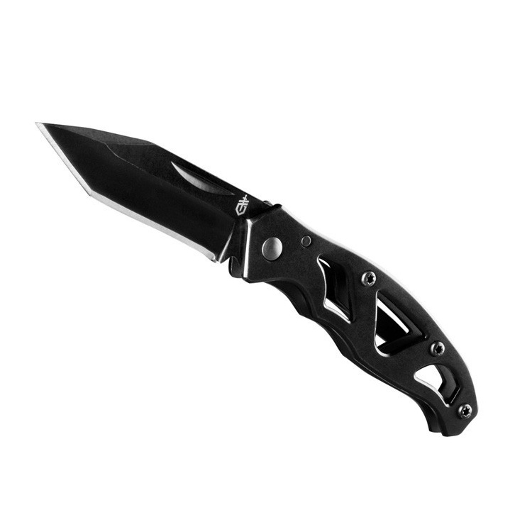 Couteau Pliant Gerber Mini Paraframe Tanto, tranchant lisse
