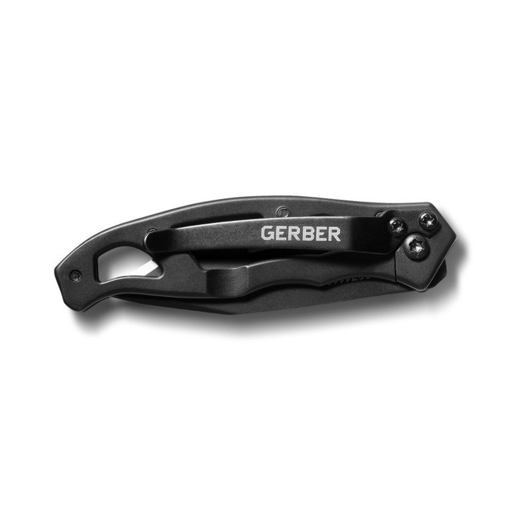 Couteau Pliant Gerber Mini Paraframe Tanto, tranchant lisse