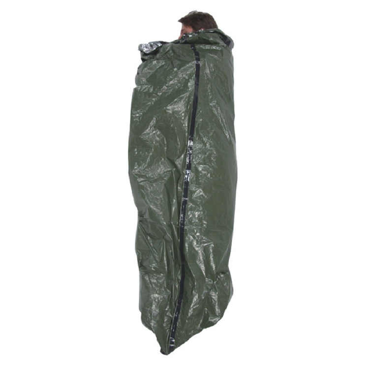 Sac thermique d'urgence ProForce, vert-argent