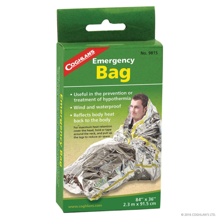 Le sac de couchage d&#039;urgence Coghlan&#039;s