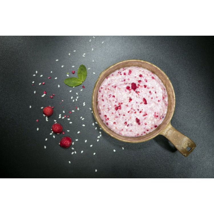 Dehydrované jídlo - porridge de riz aux framboises, Tactical Foodpack