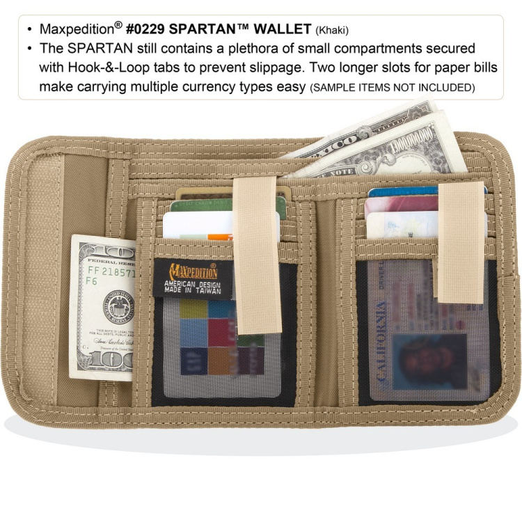 Portefeuille Spartan™, Maxpedition