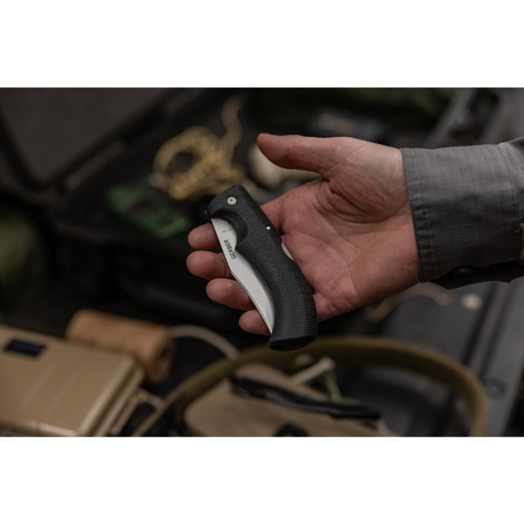 Couteau Pliant Gerber Gator, tranchant lisse