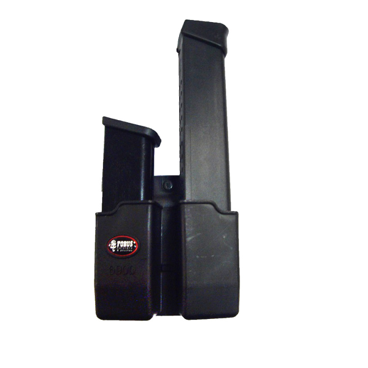 Étui pour 2 chargeurs à double rangée Glock calibre 9 mm, passant de ceinture, Fobus.