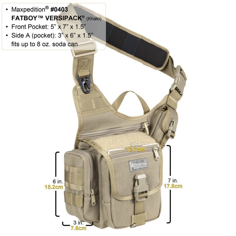 Sacoche Fatboy Versipack, Maxpedition